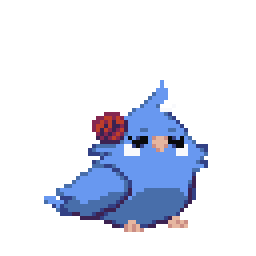Bird Pixel Art Sticker for iOS & Android | GIPHY