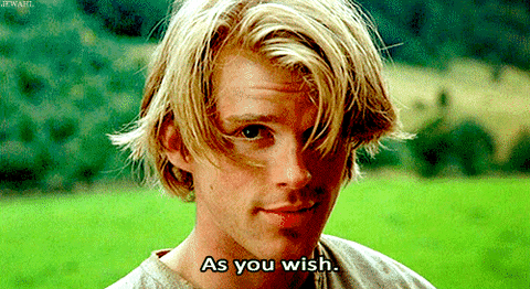 As You Wish Cary Elwes GIF - Find & Share on GIPHY