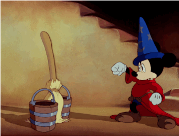 Mickey Mouse Fantasia Gif By Disney Find Share On Giphy