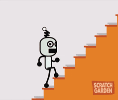 Robot Stairs GIF by Scratch Garden