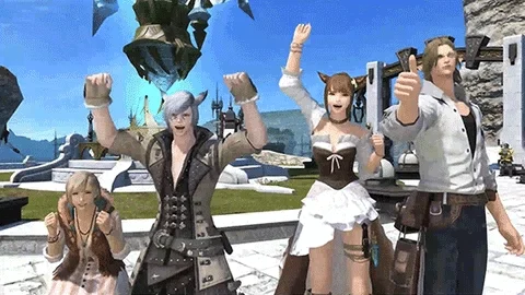Final Fantasy Thumbs Up GIF