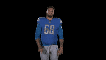 Taylor Decker Yes GIF by Detroit Lions