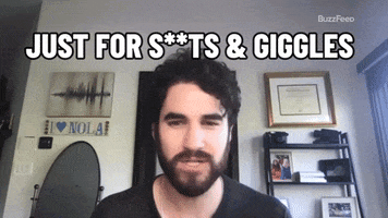Darren Criss GIF by BuzzFeed