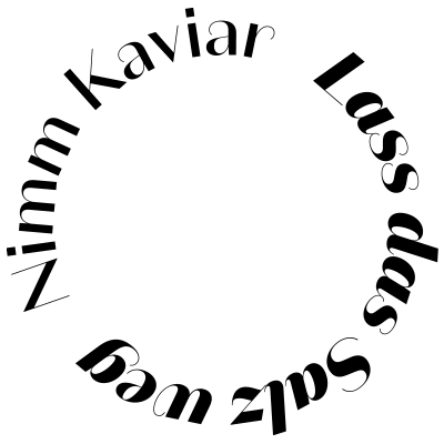 Altona Kaviar Import Haus Sticker