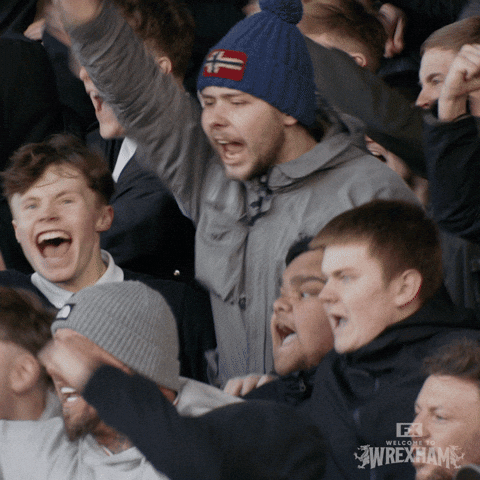 Excited Hell Yeah GIF by Welcome to Wrexham