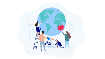 Nachhaltigkeit Fridaysforfuture Sticker by WBS TRAINING
