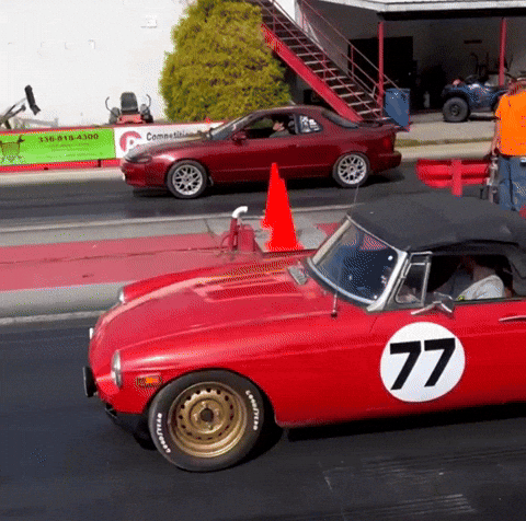Drag Racing Toyota GIF