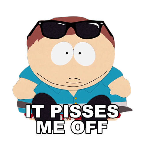 Piss Me Off Eric Cartman Sticker by South Park for iOS & Android | GIPHY
