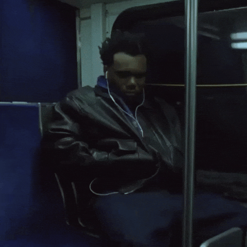Bus Listening GIF by Baby Keem