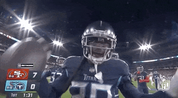 Waving Tennessee Titans GIF by NFL