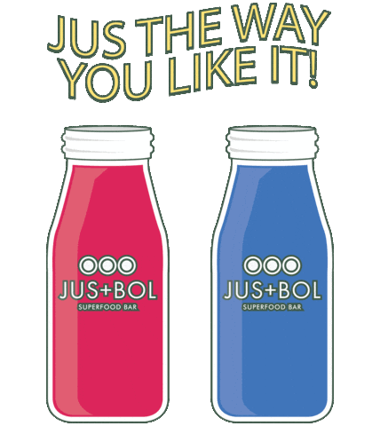 Juice Smoothie Sticker by JUS+BOL SUPERFOOD BAR