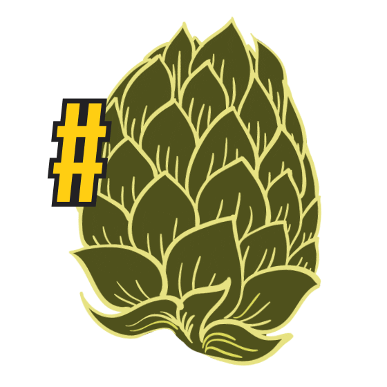 Mr. Hoppy Sticker