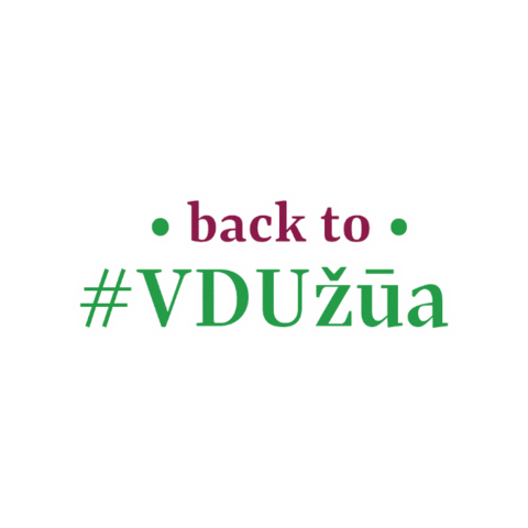 Vduni Sticker by VYTAUTAS MAGNUS UNIVERSITY