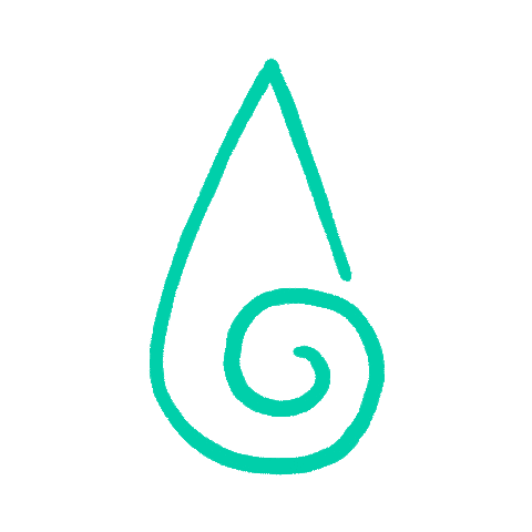 Effects Bleu Sticker by Hens World