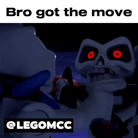 Skeleton Lego GIF