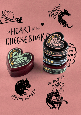 Valentines Cheese GIF by Godminster