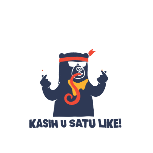 Bask Bear Sticker
