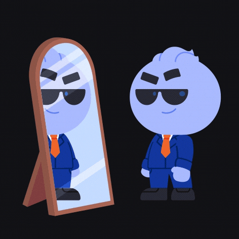Mirror Agent GIF by Kudai