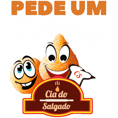 Cia do Salgado Sticker