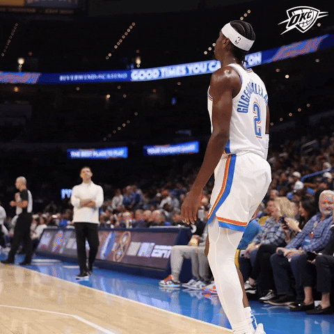 Patiently Waiting Shai Gilgeous Alexander GIF by OKC Thunder