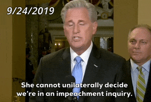 Kevin Mccarthy Impeachment GIF by GIPHY News