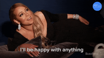 Happy Mariah Carey GIF by BuzzFeed