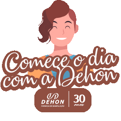 Comece O Dia Com Sticker by Dehon Belem