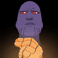 Roll Up Infinity Gauntlet GIF by Myles Hi