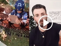 Wyoming Boy Who Saved Sister From Dog Attack Gets Message From Captain America Actor Chris Evans
