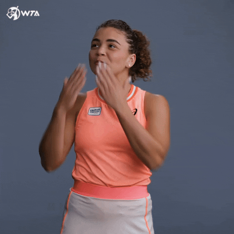 Wave Smile GIF by WTA