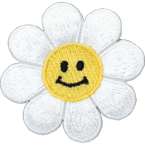 Flower Smile Sticker
