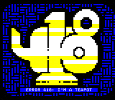 Utah Teapot Pixel Art GIF
