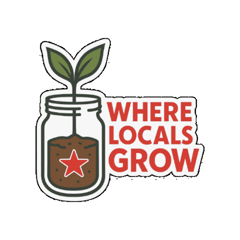 Grow Local Sticker by The Food Factory