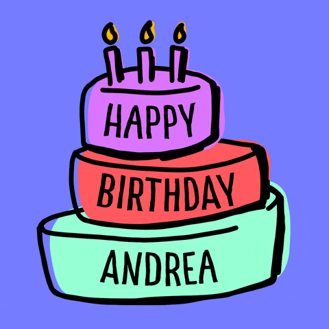 Andrea Birthday GIFs - Get the best GIF on GIPHY