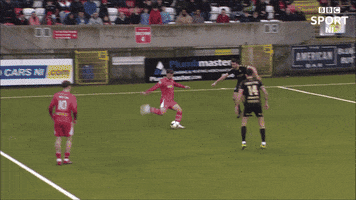 Goal Header GIF by Cliftonville Football Club
