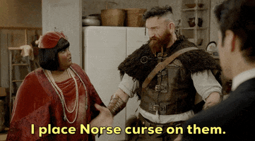 Norse Mythology Comedy GIF by CBS
