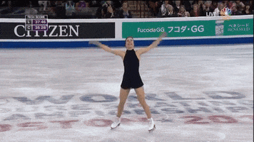 excited world championships GIF by U.S. Figure Skating