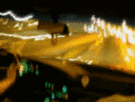 city lights racing GIF